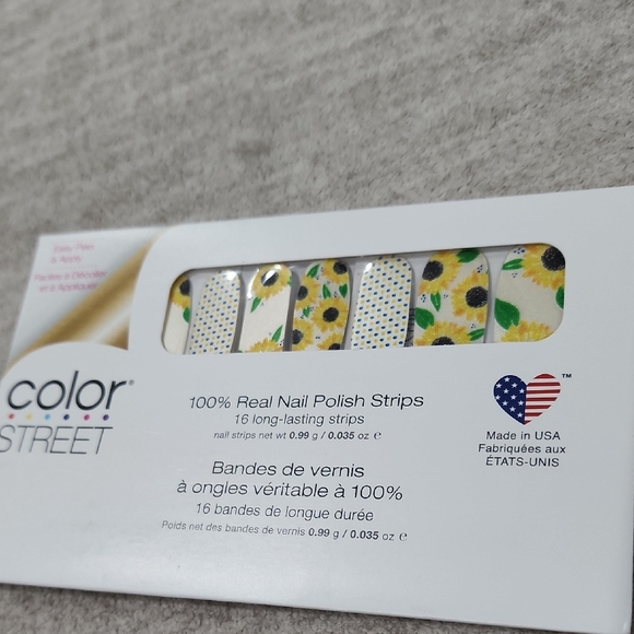 NWT Color Street Nail Strips ( Sunflower Child) - Picture 1 of 3